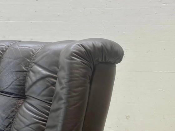 Vintage Leather Sofa Modular Style, 1970s – 3-5 seaters (photo 13 of 13)
