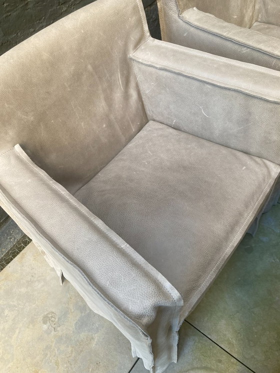Baxter Summer Arms Chairs – Sillas de comedor, Cuero (photo 11 of 17)