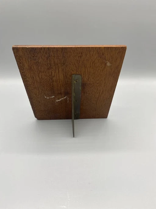 Abnehmbare, modernistische religiöse Gedenktafel – Christus im Profil – Patiniertes Metall – Um 1940/60 (photo 2 of 4)