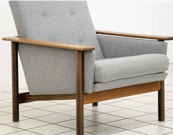 Image 1 of 2x Scandinavian Mid - Century Armchairs