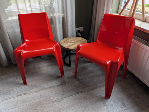 2 chaises Böfinger vintage