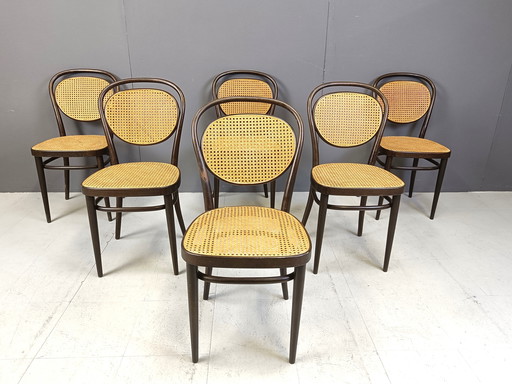 Alte Thonet-Esszimmerstühle, 1982