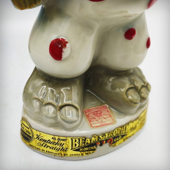 Image 1 of Caraffa in ceramica "Clown Donkey" di Jim Beam, USA, anni '60