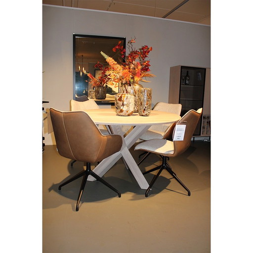 Table de salle à manger BKS Furniture Join - Ø130