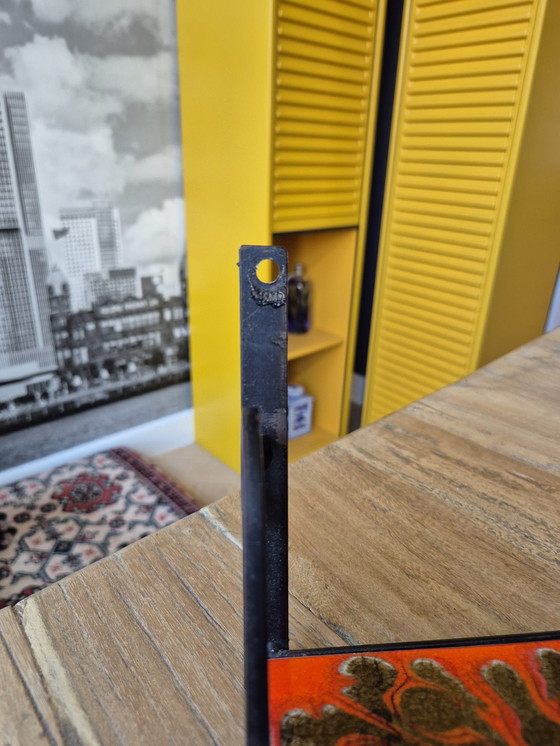 Image 1 of Appendiabiti da parete vintage con piastrelle in ceramica - SERVAIS Germania