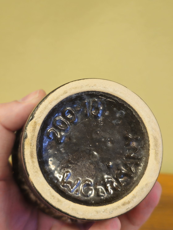 Image 1 of Vintage West Germany Vaas Vaasje Bruin