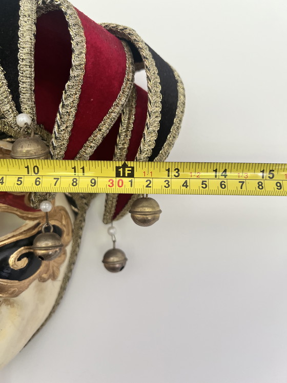 Image 1 of Vintage Venezia Carnaval Nar Masker