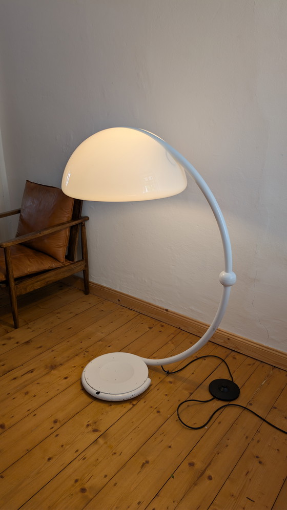 Image 1 of Lampadaire original Martinelli Luce Serpente (Modèle 2131)