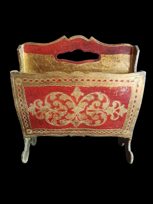 Vintage newspaper rack