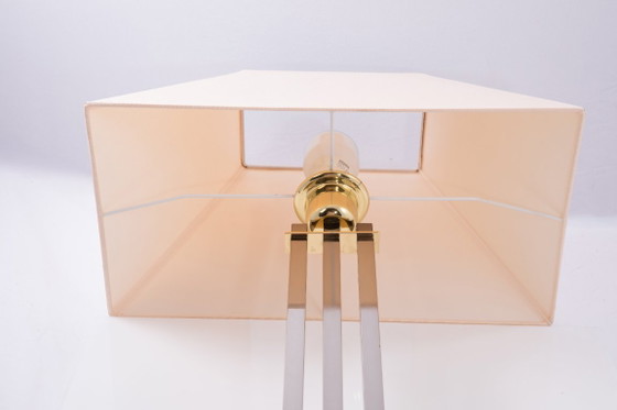 Willy Rizzo Lamp / Deknudt – Table lamps, Metal, Textile (photo 8 of 8)
