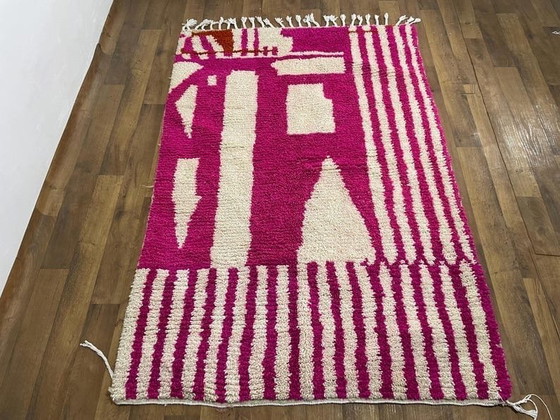 Image 1 of Tapis beni ouraine fait main artigianale autentico taille 2/3 m