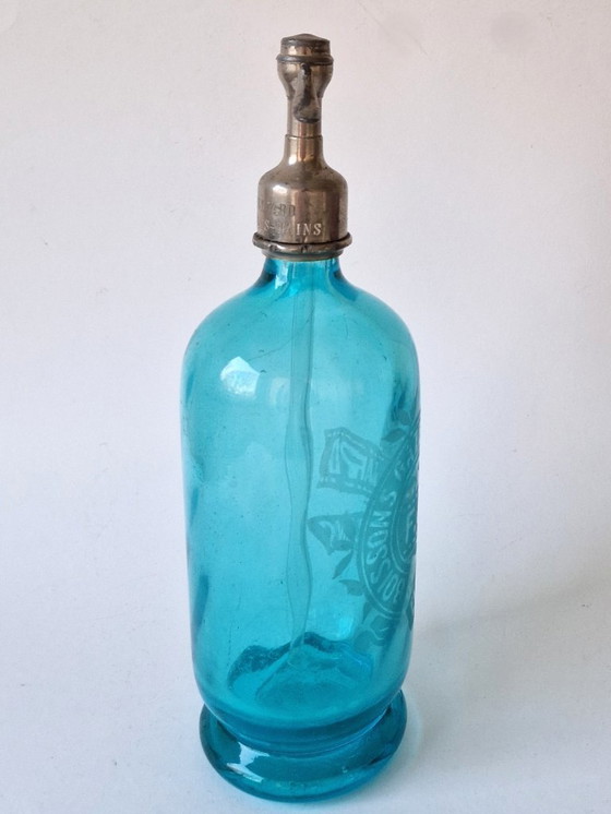 Image 1 of F. Julliard - Spuitwaterfles van uraniumglas