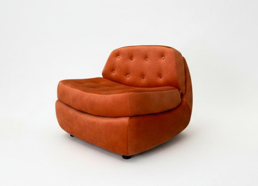 Oranger BUBBLE-Sessel aus den 1970er Jahren
