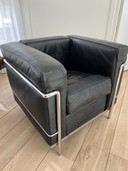 2 sedie LC 2 Le Corbusier