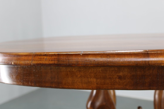 Image 1 of 1930s Bentwood Table with Walnut Top Finish, Czechoslovakia