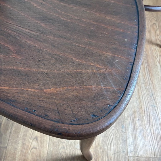 Set van 4 mix-match Thonet stijl stoelen – Eetkamerstoelen, Hout (photo 8 of 18)