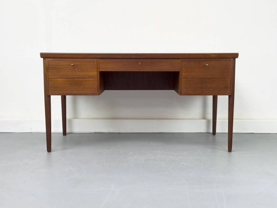 Deens Teak Bureau met Laden, jaren 60 – Scandinavian (photo 25 of 28)