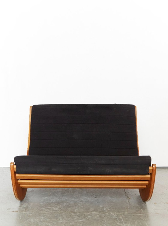 Image 1 of Mecedora Tandem Relaxer 2x2 de Verner Panton para Rosenthal, década de 1970