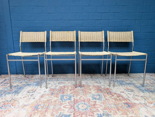 4x Martin Visser SE05 stoelen, Nederlands design