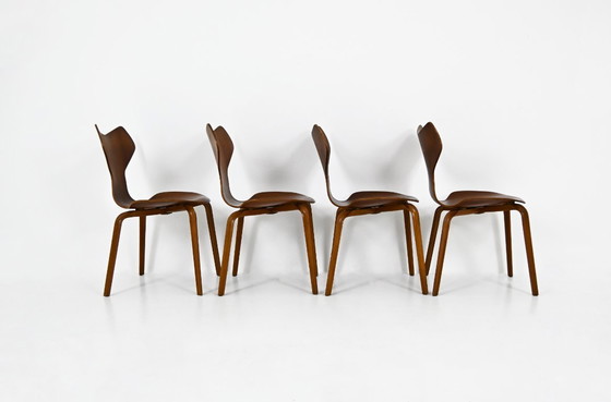 Image 1 of Dining set by Arne Jacobsen for Fritz Hansen, 1950s