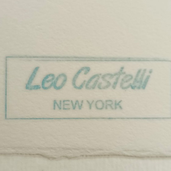 Image 1 of 1980s Andy Warhol "Flowers" Limited Series Lithograph - Leo Castelli - New York - Numbered in Pencil.