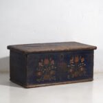 Baule antico con motivi floreali (Anno 1901) #41 – Armadi contenitori, Rustic (photo 6 of 40)