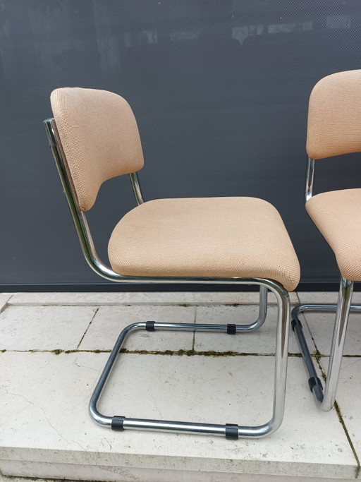 3 X Strafor Vintage Stoelen 