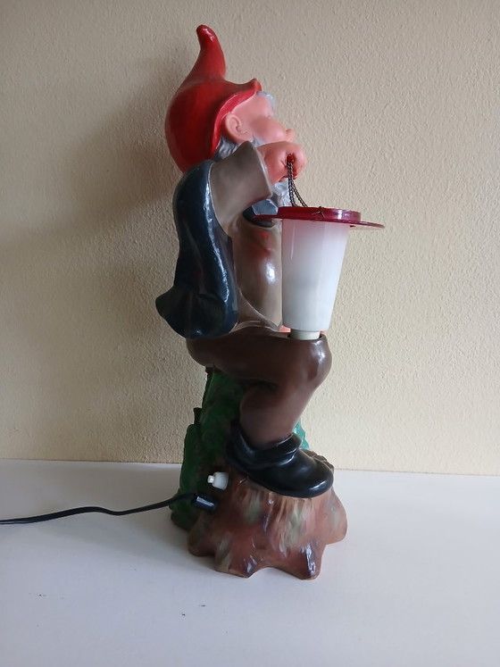 Lampe Nain Heissner – 48 cm. – Vintage – Lampadaires, Plastic (photo 6 of 8)
