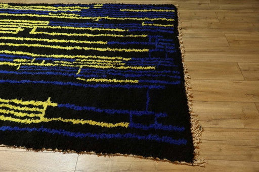 Berber carpet wool rug floor rug new 220 x 290 cm color rug carpet Berber runner large interior unique high pile original