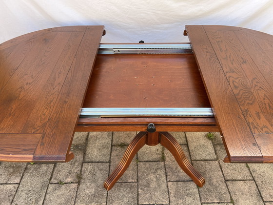 Image 1 of Bannink Art Nouveau extendable dining table