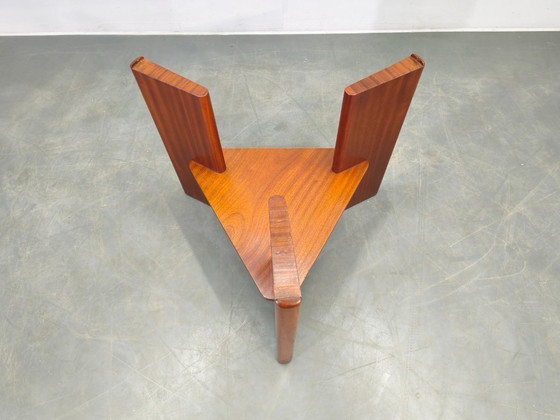 Image 1 of Danish Mid Century Teak Round Coffee Table, 1960s