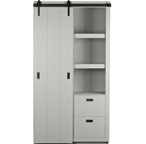 Image 1 of Armadio "Barn Slide" di VT wonen - Grigio cemento