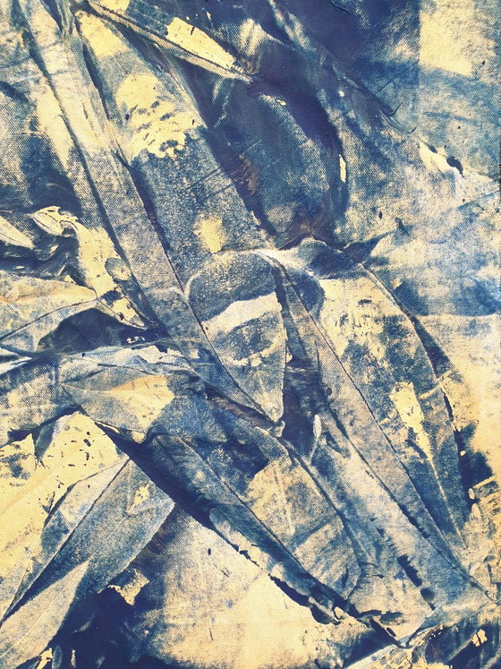 Jürgen Angeler - Blue Golden Fossils – Paintings & Drawings, Canvas (photo 14 of 16)