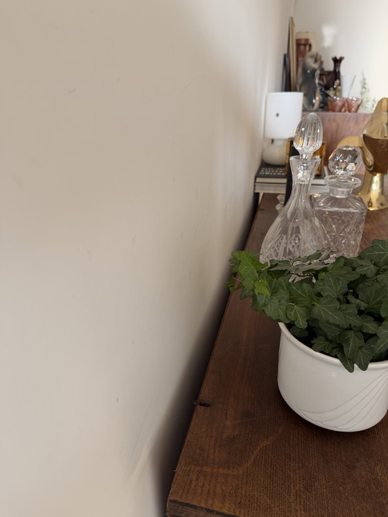 Image 1 of Antique low sideboard wall cabinet