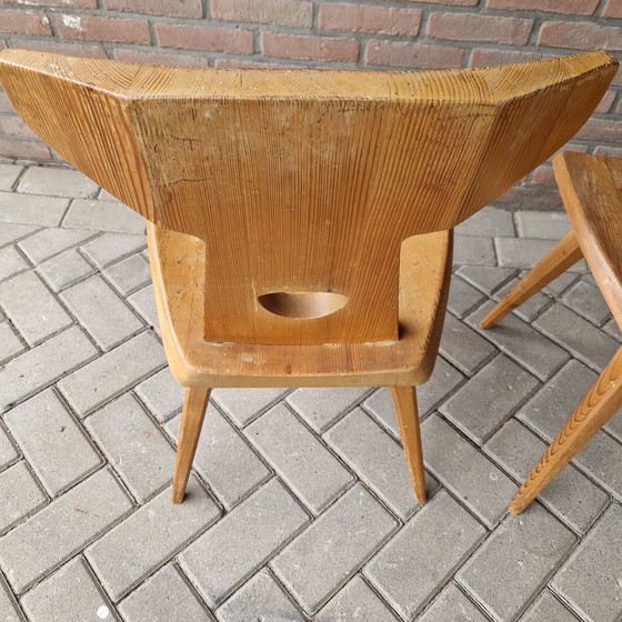 Image 1 of Jacob Kielland Brandt set of 3 x chair scandinavian 3 vintage chairs