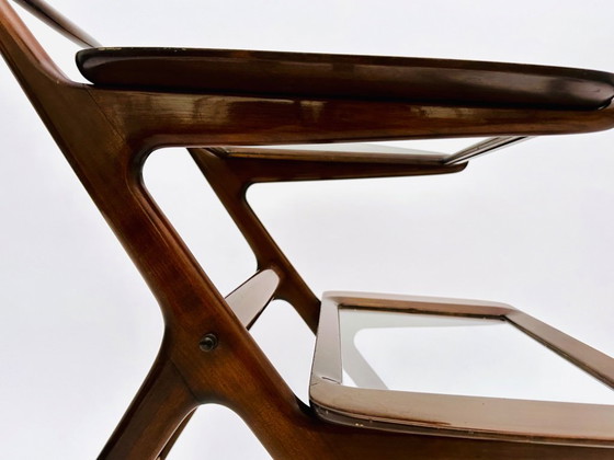 Image 1 of Modell 65 Servierwagen von Ico & Luisa Parisi für Angelo De Baggis – Italien, 1950er Jahre