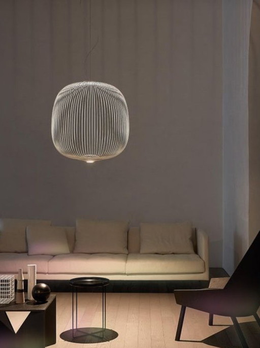 2x Foscarini Spokes 2 LED Dimbaar Wit