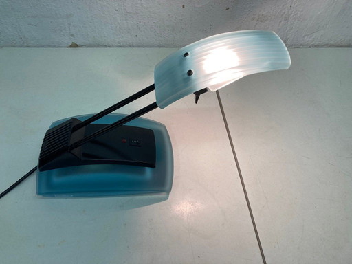 Verstellbare Halogen-Tischlampe von Mazzega 60er 90er Jahre Design