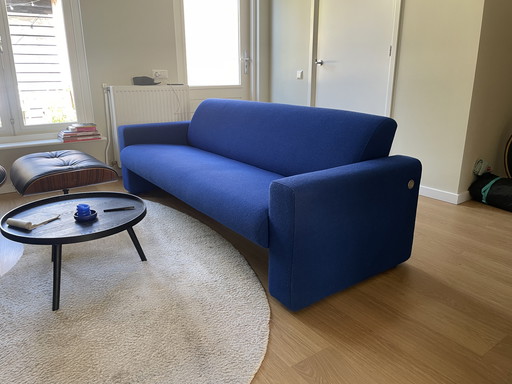 Artifort C691 3-zits bank – als nieuw – Kobaltblauw