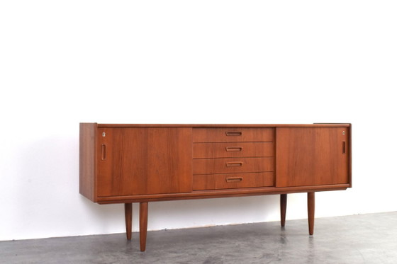 Mid-Century Danish Teak Sideboard, 1960s. – Wood (photo 7 of 15)