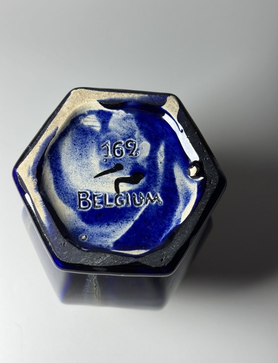 Art Deco Vase — Faïencerie de Thulin, Belgium, 1920s–1930s – Ceramic (photo 10 of 13)