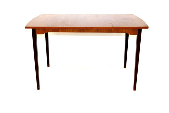 Image 1 of Mesa de comedor escandinava de teca, Suecia, 1960