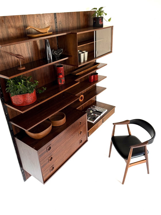 Image 1 of Vintage modular Danish wall system, Sven Ellekær ‘70
