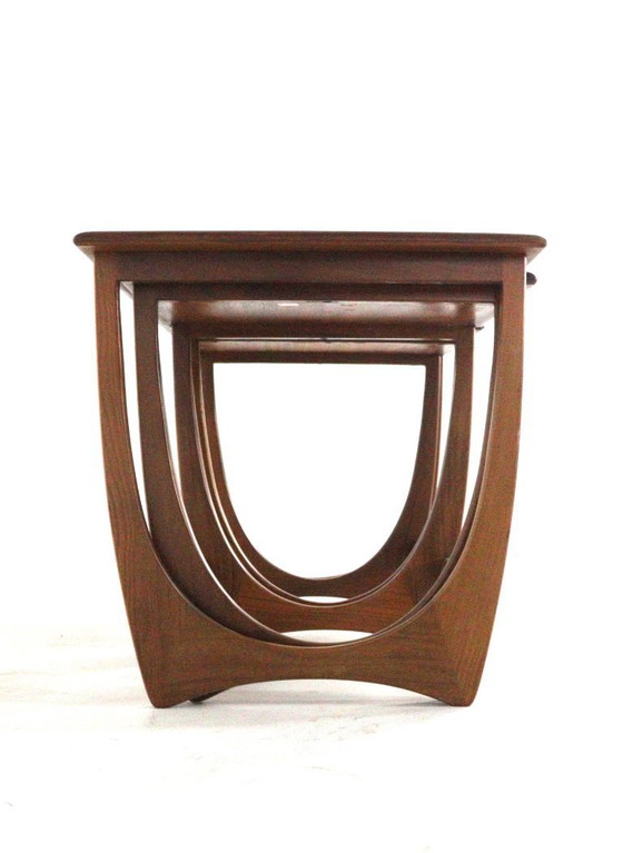 Image 1 of G Plan coffee table with nesting tables vintage