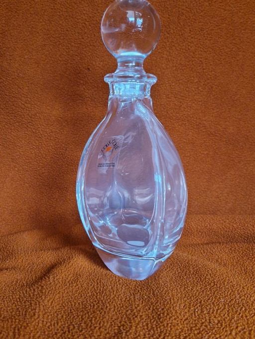 Kostbare Flasche von Colle Cristalleria "Pinguino"