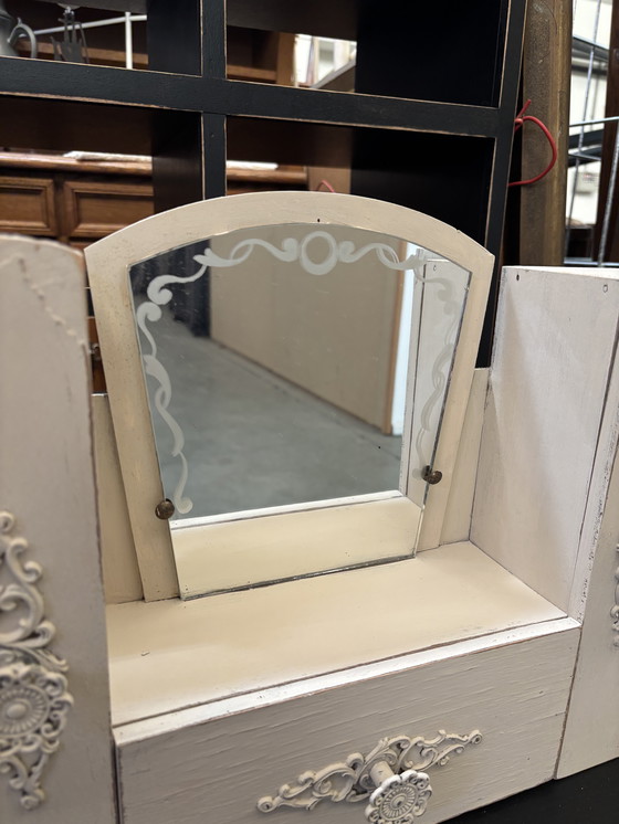 Image 1 of Vintage Brocante wandkastje / hangkastje