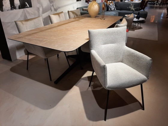 Dariona (set di 6) – INHOUSE, Sedie da pranzo, Plastic, Textile (photo 2 of 5)