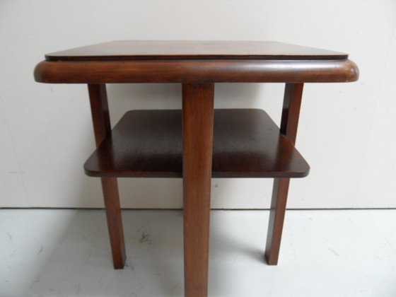 Art Deco Bijzet Tafel – Bijzettafels, Wood (photo 5 of 8)