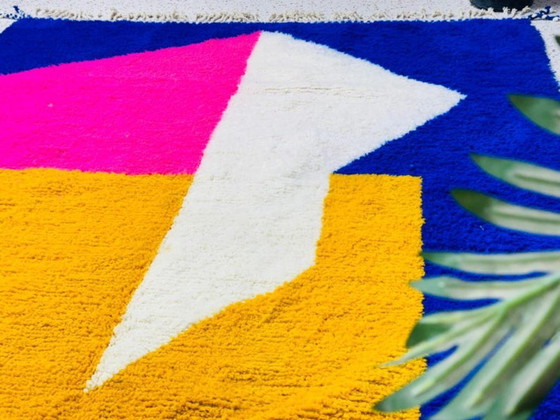 Image 1 of Marokkanischer Teppich, handwerklich, en laine, 250 x 200 cm