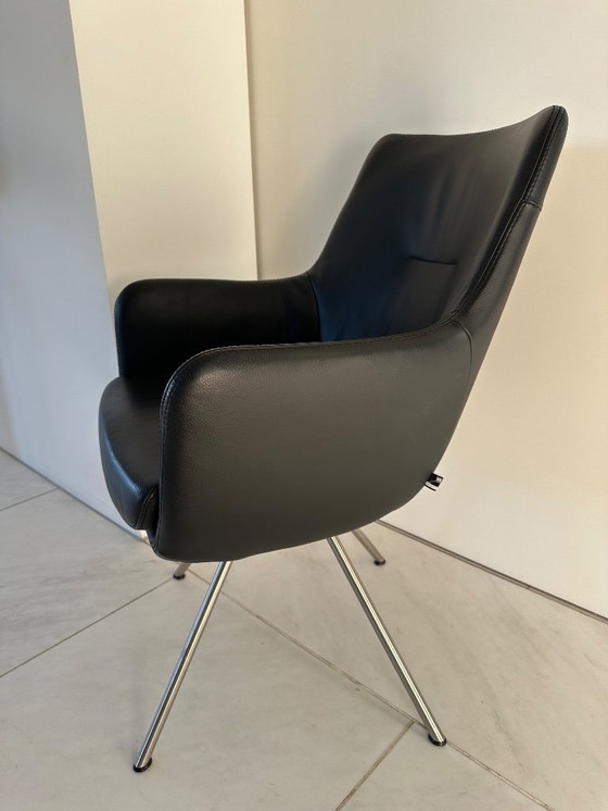 Image 1 of WK wohnen coffee table WK 852 with 6 WK 722-1000 dining chairs